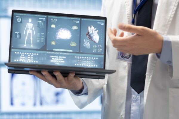 Healthcare experts discuss recovery strategies in a treatment center